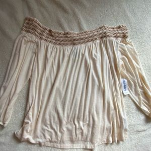 Old Navy Off Shoulder Blouse